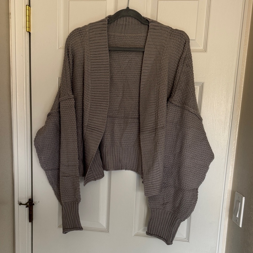 Cozy Gray Women's Cardigan